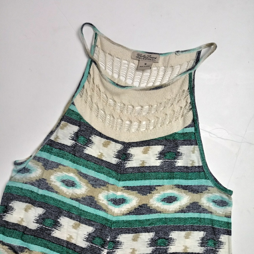 LUCKY BRAND✨Maxi Dress-Tribal Print, Medium